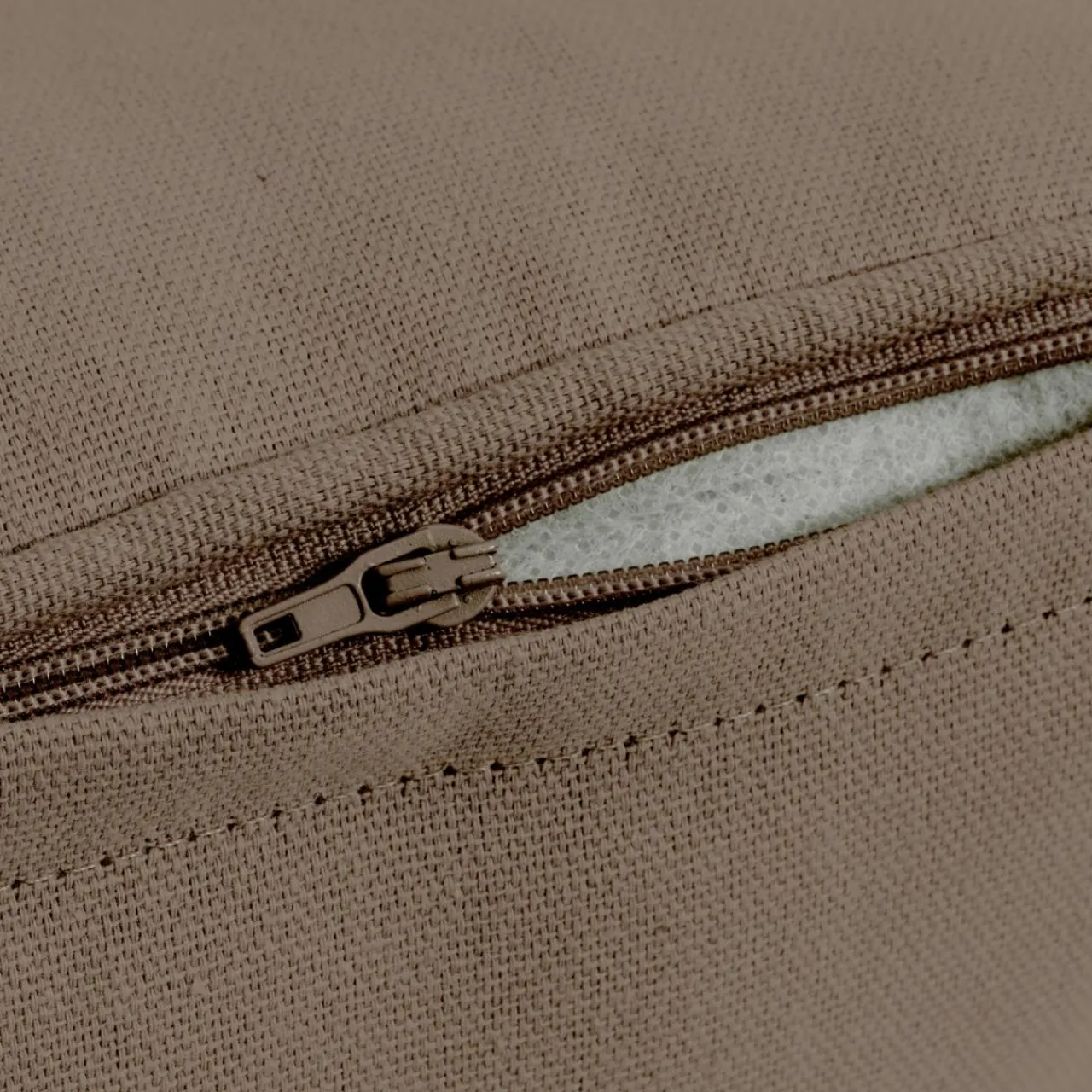 Coussin Et Housse|EMINZA Coussin carré coton (60 x 60 cm) Pixel Taupe