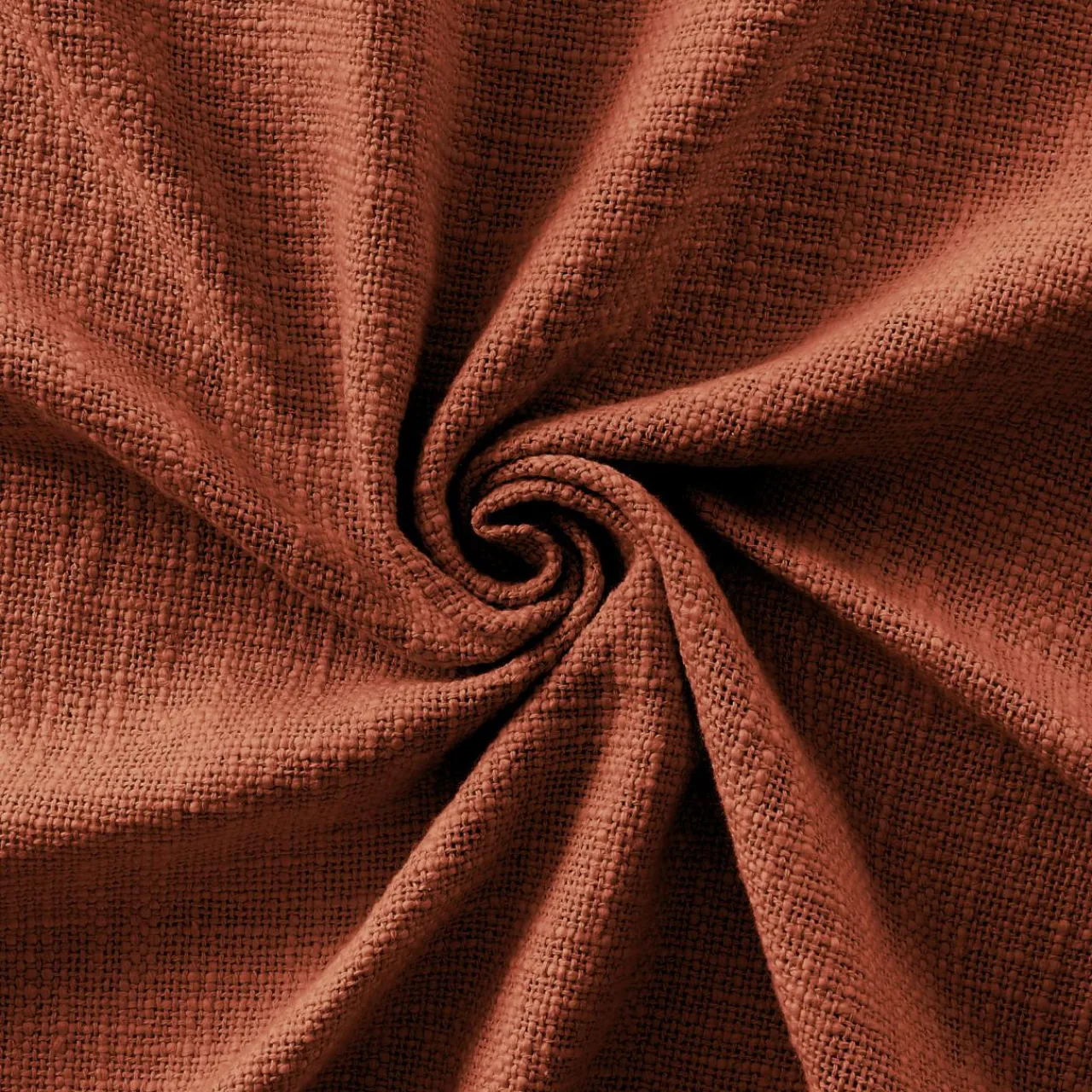Coussin Et Housse|L'EFFET PAPILLON Coussin carré coton (45 x 45 cm) Sixtine Terracotta