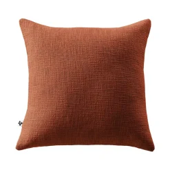 Coussin Et Housse|L'EFFET PAPILLON Coussin carré coton (45 x 45 cm) Sixtine Terracotta