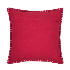 Coussin Et Housse|STOF Coussin Carré Coton (45 x 45 cm) Villard Rouge