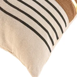 Coussin Et Housse|douceur d'intu017drieur Coussin carré coton (45 x 45 cm) Spyro Ecru