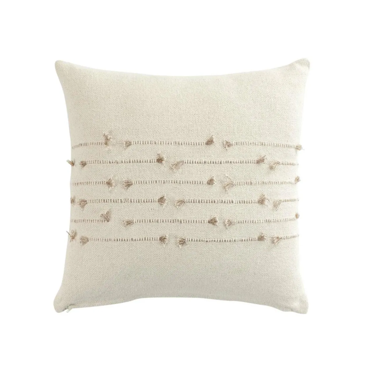 Coussin Et Housse|douceur d'intu017drieur Coussin carré coton (40 x 40 cm) Golden sunset Blanc