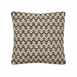 Coussin Et Housse|douceur d'intu017drieur Coussin carré coton (40 x 40 cm) Loumeo Noir