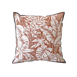 Coussin Et Housse|ENJOY HOME Coussin carré coton (40 x 40 cm) Bundi Terracotta