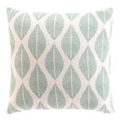 Coussin Et Housse|douceur d'intu017drieur Coussin carré coton (45 x 45 cm) Maho sauge Vert