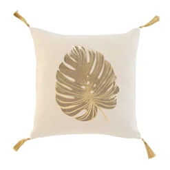 Coussin Et Housse|douceur d'intu017drieur Coussin carré coton (40 x 40 cm) Mogador Beige