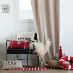 Coussin Et Housse|STOF Coussin carré coton (50 x 50 cm) Fregate Beige