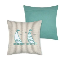 Coussin Et Housse|STOF Coussin carré coton (45 x 45 cm) Barbade Beige