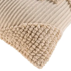 Coussin Et Housse|douceur d'intu017drieur Coussin carré coton tufté (45 x 45 cm) Kamary Ecru