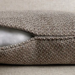 Coussin Et Housse|EMINZA Coussin carré effet chiné (50 x 50 cm) James galet Gris