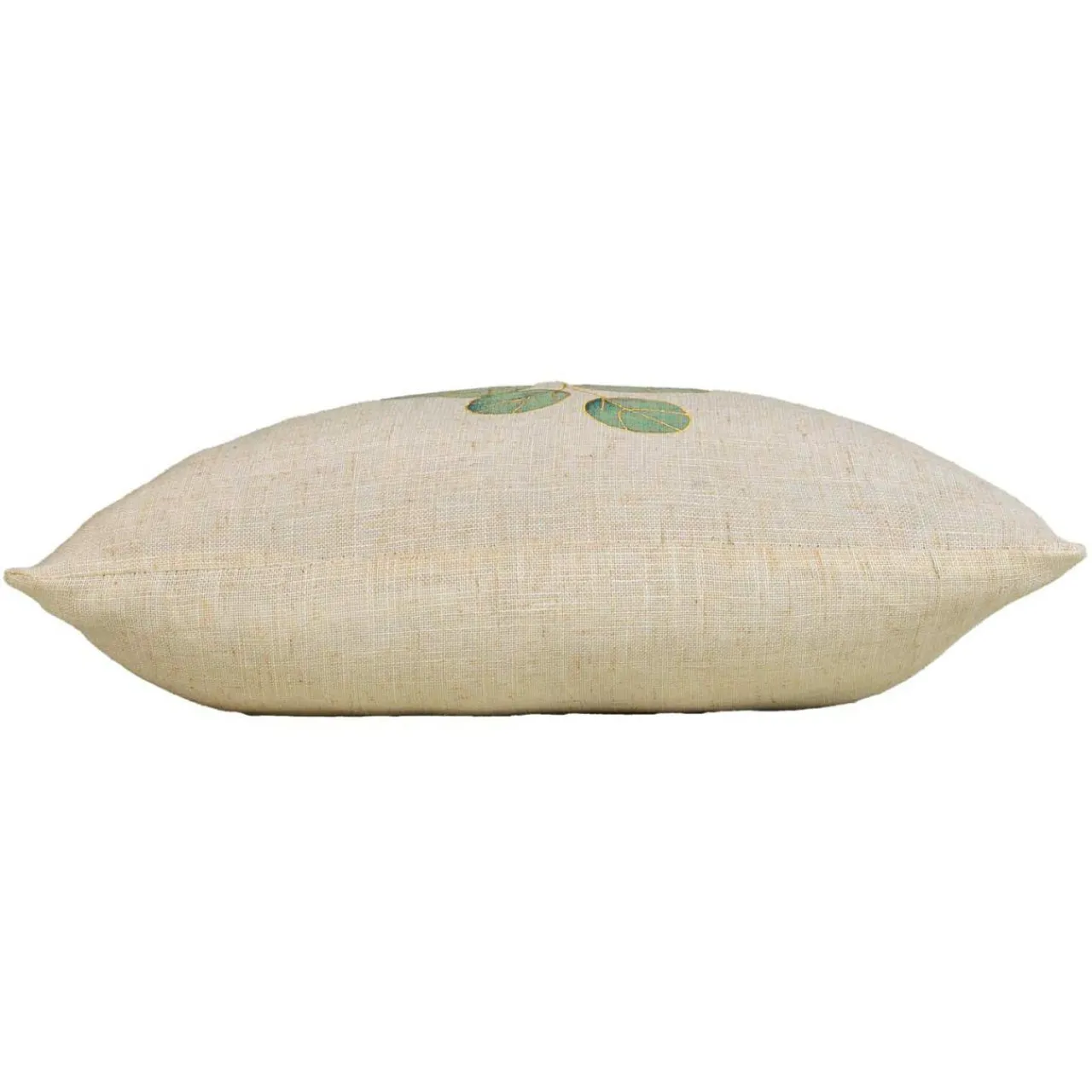 Coussin Et Housse|douceur d'intu017drieur Coussin carré effet lin (45 x 45 cm) Eucalys Vert