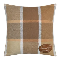 Coussin Et Housse|STOF Coussin carré en coton (45 x 45 cm) Wildforest Camel
