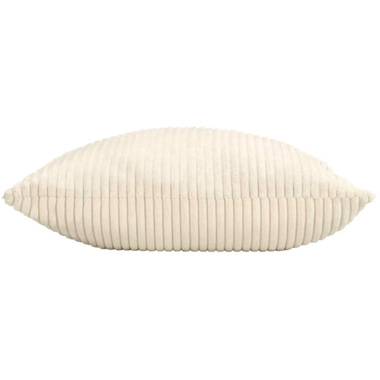 Coussin Et Housse|douceur d'intu017drieur Coussin carré en flanelle relief (45 x 45 cm) Nils Ecru