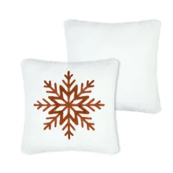 Coussin Et Housse|STOF Coussin carré fausse fourrure (45 x 45 cm) Wildforest Marron