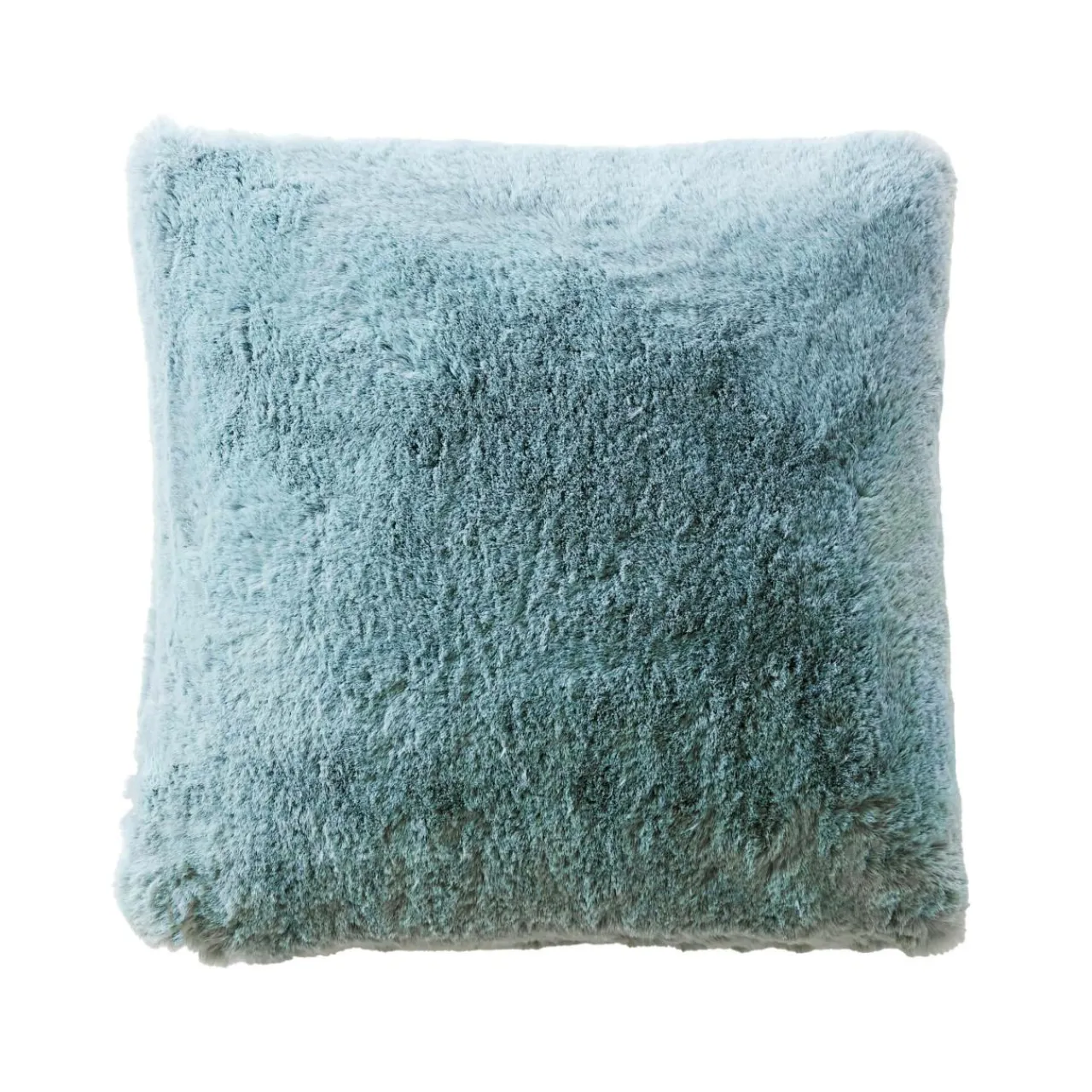 Coussin Et Housse|EMINZA Coussin carré fausse fourrure (45 x 45 cm) Finn Bleu