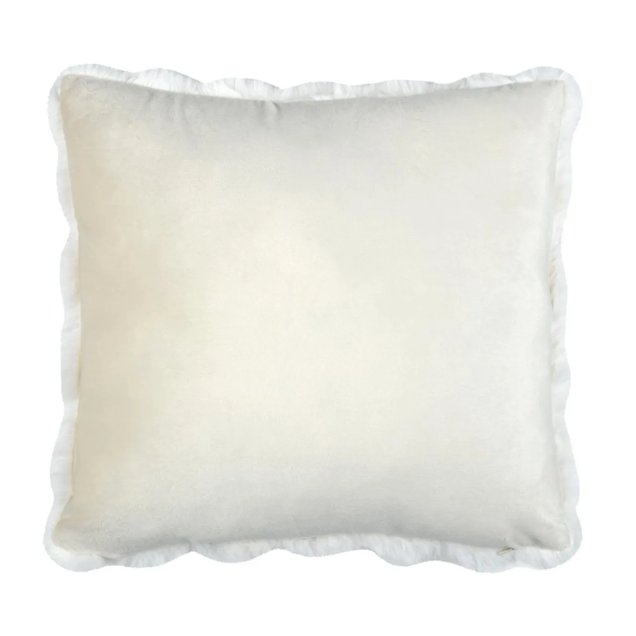 Coussin Et Housse|STOF Coussin carré fausse fourrure (45 x 45 cm) Nebraska Ecru