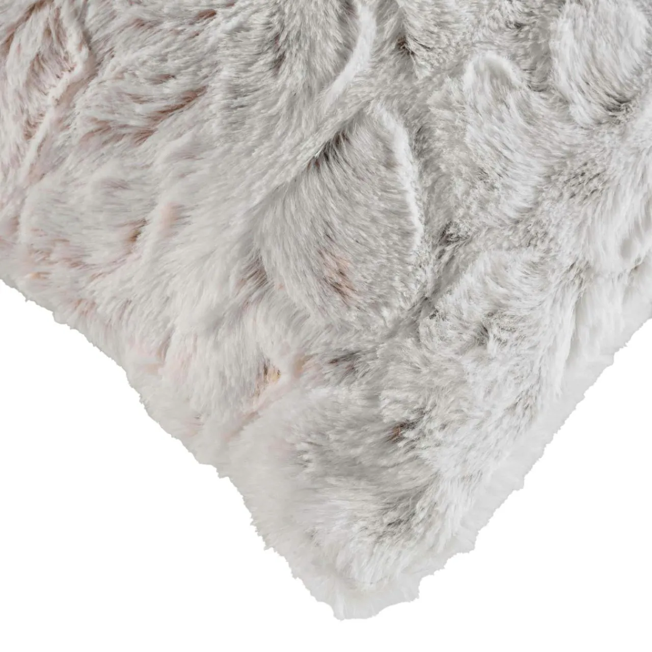 Coussin Et Housse|douceur d'intu017drieur Coussin carré imitation fourrure (45 x 45 cm) Alaska Ecru
