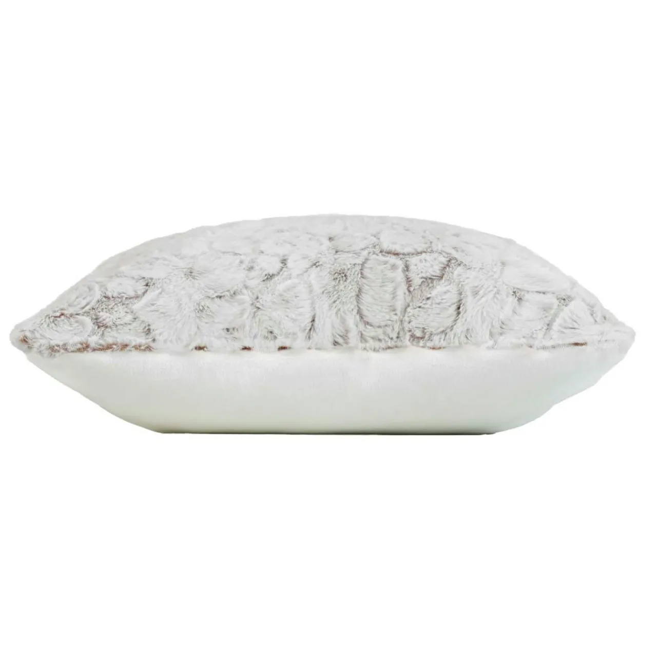 Coussin Et Housse|douceur d'intu017drieur Coussin carré imitation fourrure (45 x 45 cm) Alaska Ecru