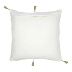Coussin Et Housse|STOF Coussin carré tufté (45 x 45 cm) Blokken Ecru