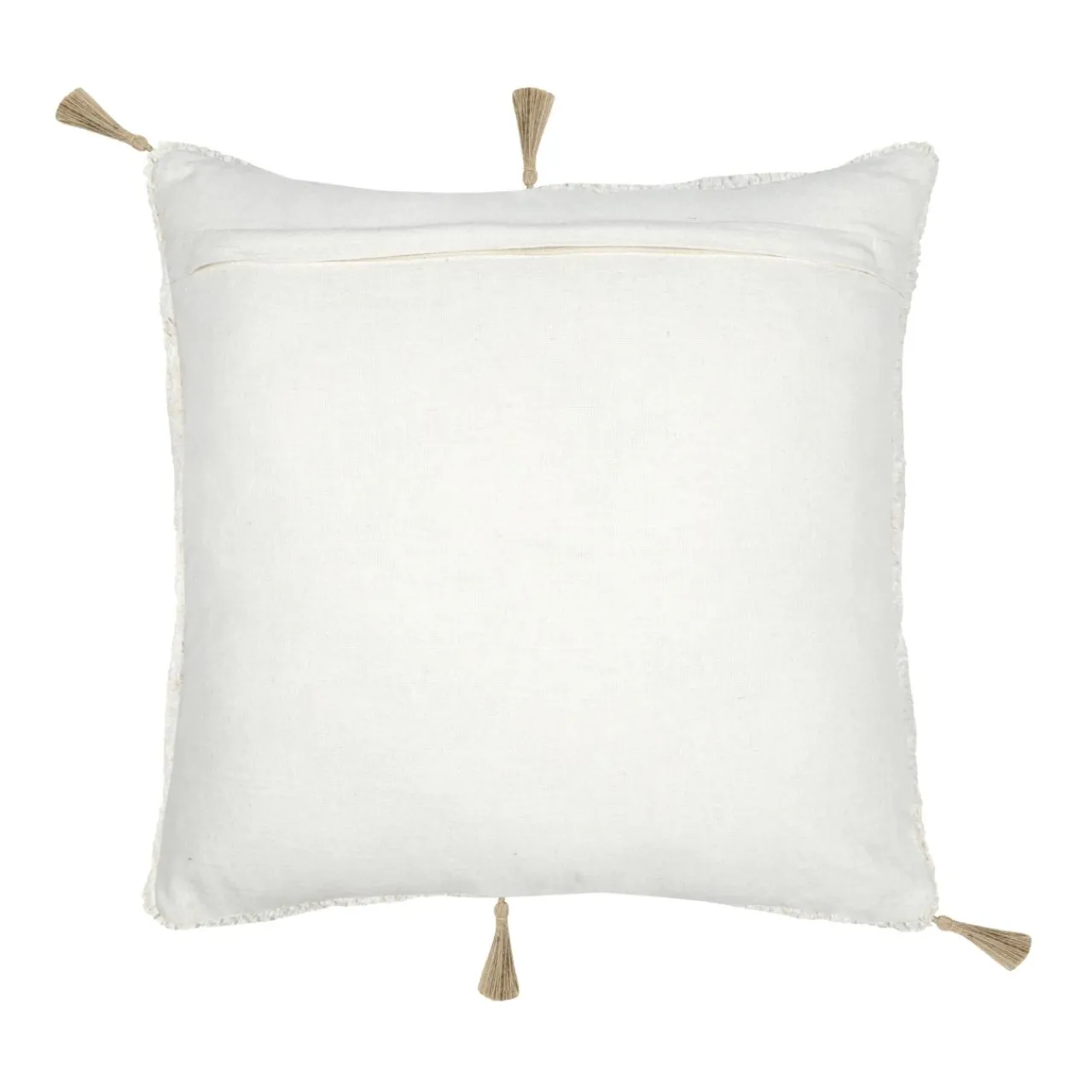 Coussin Et Housse|STOF Coussin carré tufté (45 x 45 cm) Blokken Ecru