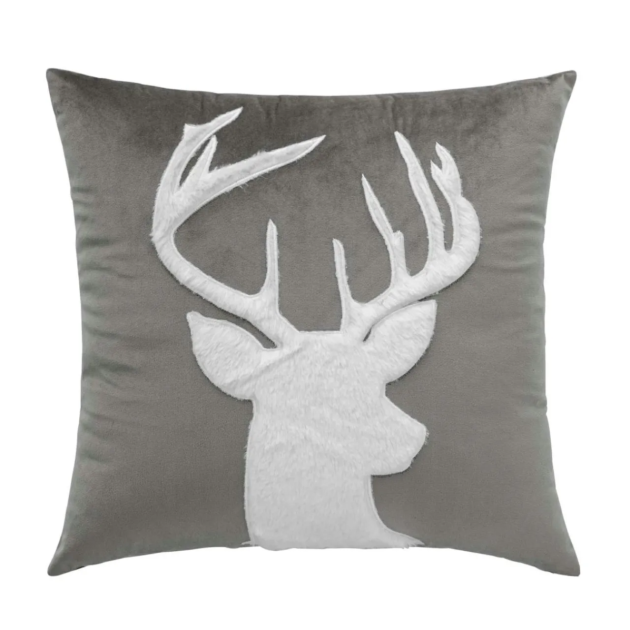 Coussin Et Housse|douceur d'intu017drieur Coussin carré velours (45 x 45 cm) Vik Gris Anthracite