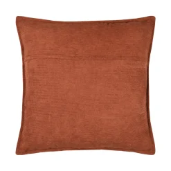 Coussin Et Housse|STOF Coussin carré velours (45 x 45 cm) Dandy Terracotta