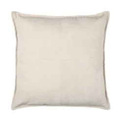 Coussin Et Housse|STOF Coussin carré velours (45 x 45 cm) Dandy Beige