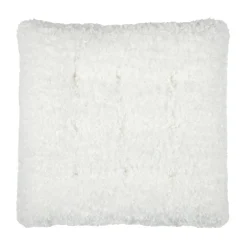 Galette De Chaise|STOF Coussin de chaise carré bouclette (38 x 38 cm) Grignon Ecru