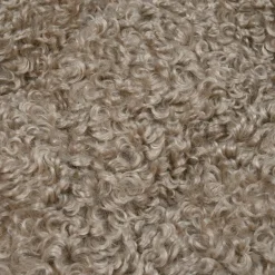 Galette De Chaise|STOF Coussin de chaise carré bouclette (38 x 38 cm) Cosylife Taupe