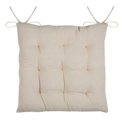 Galette De Chaise|STOF Coussin de chaise carré coton (38x38 cm) Wildforest Camel