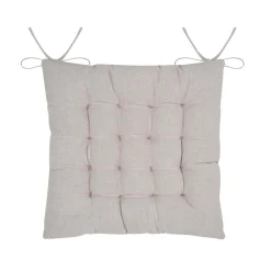 Galette De Chaise|STOF Coussin de chaise carré coton (38 x 38 cm) Tilda Ecru