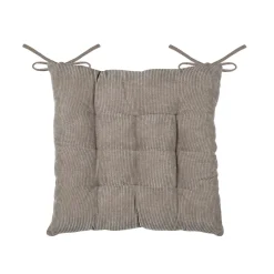 Galette De Chaise|STOF Coussin de chaise carré velours (38 x 38 cm) Dandy Taupe