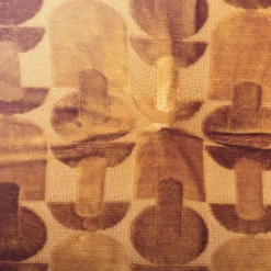 Galette De Chaise|Atmosphera, cru017dateur d'intu017drieur Coussin de chaise carré velours (38 x 38 cm) Luna Jaune ocre