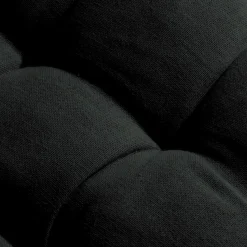 Galette De Chaise|EMINZA Coussin de chaise rond coton (40 cm) Pixel Noir