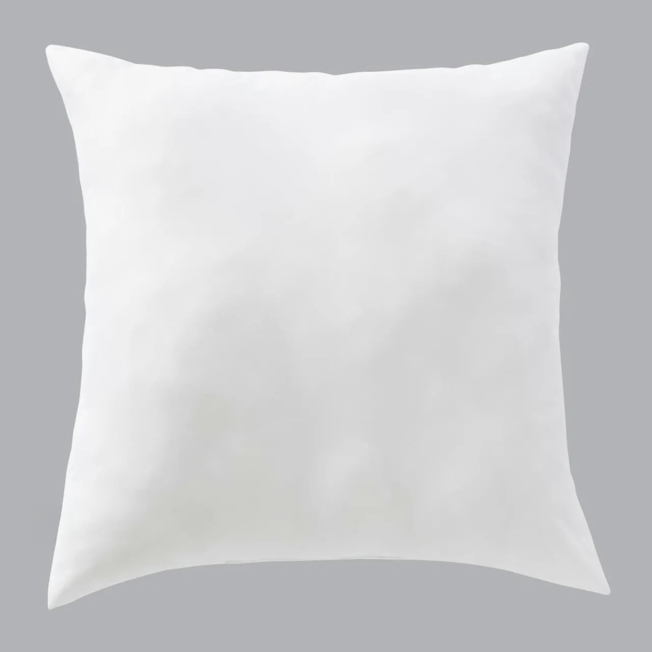 Coussin Et Housse|L'EFFET PAPILLON Coussin de garnissage carré microfibre (60 x 60 cm) Aéris Blanc