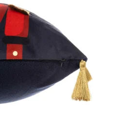 Plaid, Coussin Et Tapis De Noël|Feeric Lights & Christmas Coussin de Noël carré (40 cm) Casse-noisette Bleu marine