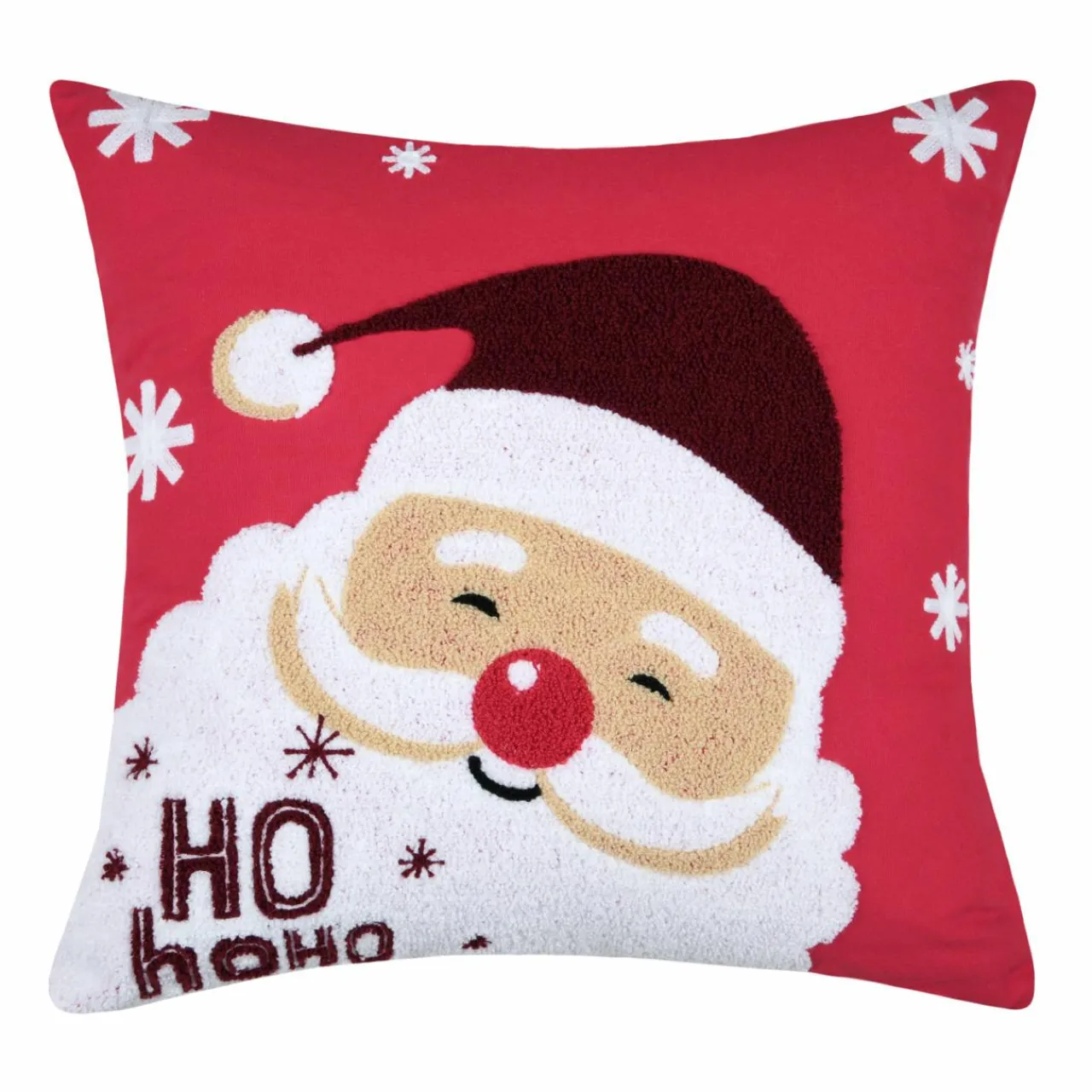 Plaid, Coussin Et Tapis De Noël|STOF Coussin de Noël carré (45 cm) Falala Rouge