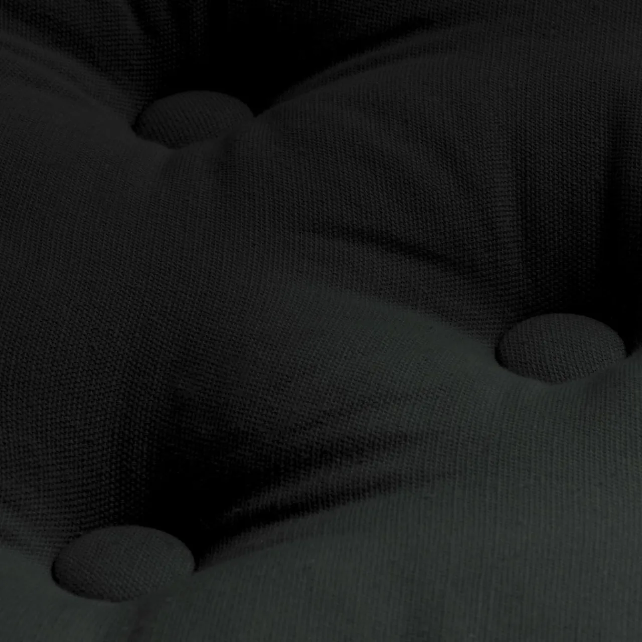 Coussin De Sol|EMINZA Coussin de sol coton (50 x 50 cm) Pixel Noir