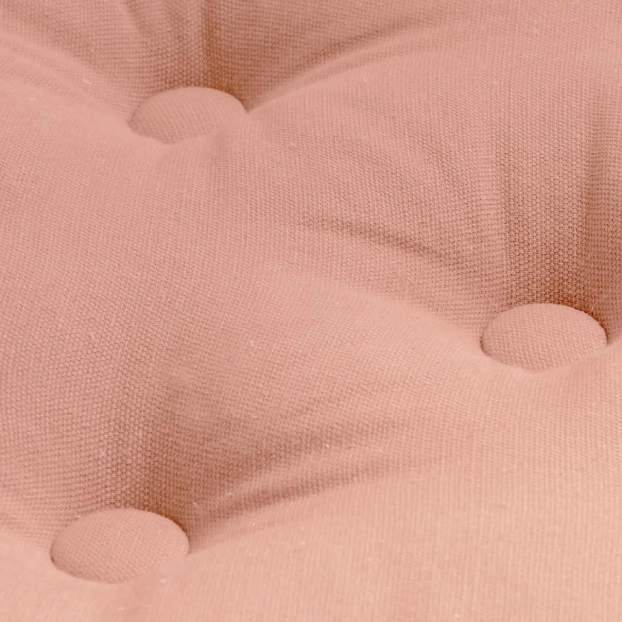 Coussin De Sol|EMINZA Coussin de sol coton (50 x 50 cm) Pixel Rose Pêche