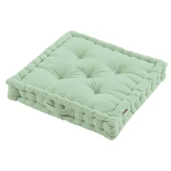 Coussin De Sol|EMINZA Coussin de sol coton (60 x 60 cm) Pixel Vert menthe