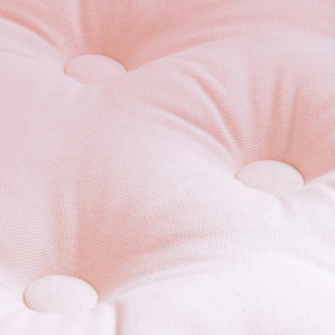 Coussin De Sol|EMINZA Coussin de sol coton (60 x 60 cm) Pixel Rose poudré