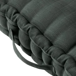 Accessoires Et Coussins|Coussin Déco D'Extérieur|EMINZA Coussin de sol extérieur capitonné (50 x 50 cm) Sunset Gris Anthracite
