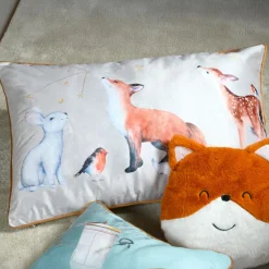 Coussin Et Plaid Enfant|Coussin Et Plaid Enfant|STOF Coussin de sol rectangulaire (50x80 cm) Ferdinand Multicolore