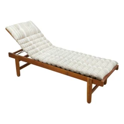 Coussin De Transat|EMINZA Coussin de transat enroulable (180 x 60 cm) Nautira Ecru