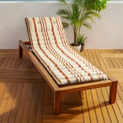 Coussin De Transat|EMINZA Coussin de transat enroulable (180 x 60 cm) Nautira Orange