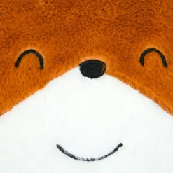 Coussin Et Plaid Enfant|Coussin Et Plaid Enfant|STOF Coussin enfant fausse fourrure (30 x 25 cm) Ferdinand Orange