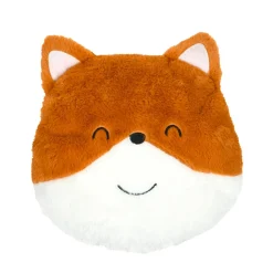 Coussin Et Plaid Enfant|Coussin Et Plaid Enfant|STOF Coussin enfant fausse fourrure (30 x 25 cm) Ferdinand Orange