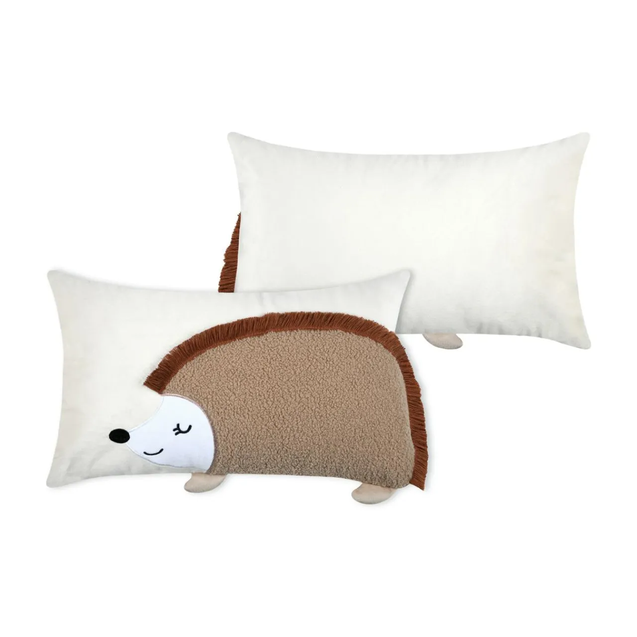 Coussin Et Plaid Enfant|Coussin Et Plaid Enfant|STOF Coussin enfant rectangulaire (30 x 50 cm) Gabin Taupe