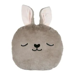 Coussin Et Plaid Enfant|Coussin Et Plaid Enfant|STOF Coussin enfant rond (35 cm) Gabin Marron