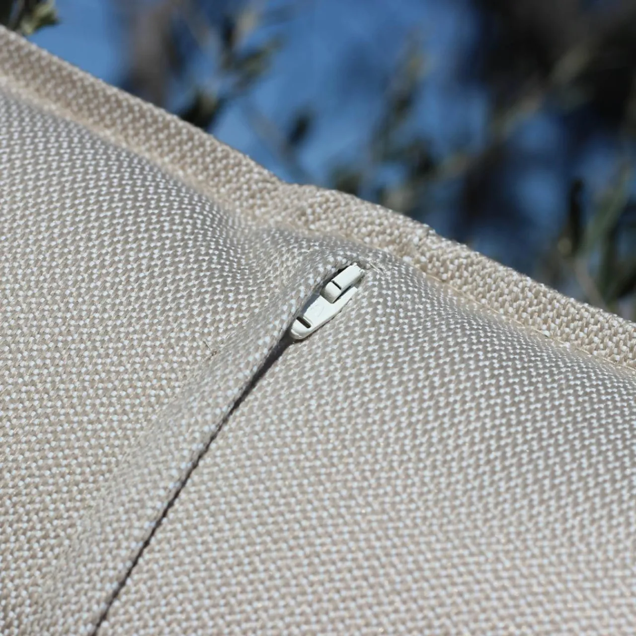 Accessoires Et Coussins|Coussin Déco D'Extérieur|MOBELLIA Coussin extérieur carré (60 x 60 cm) Boraé Taupe